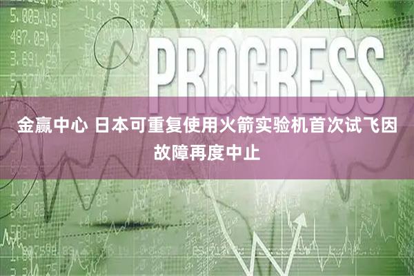 金赢中心 日本可重复使用火箭实验机首次试飞因故障再度中止